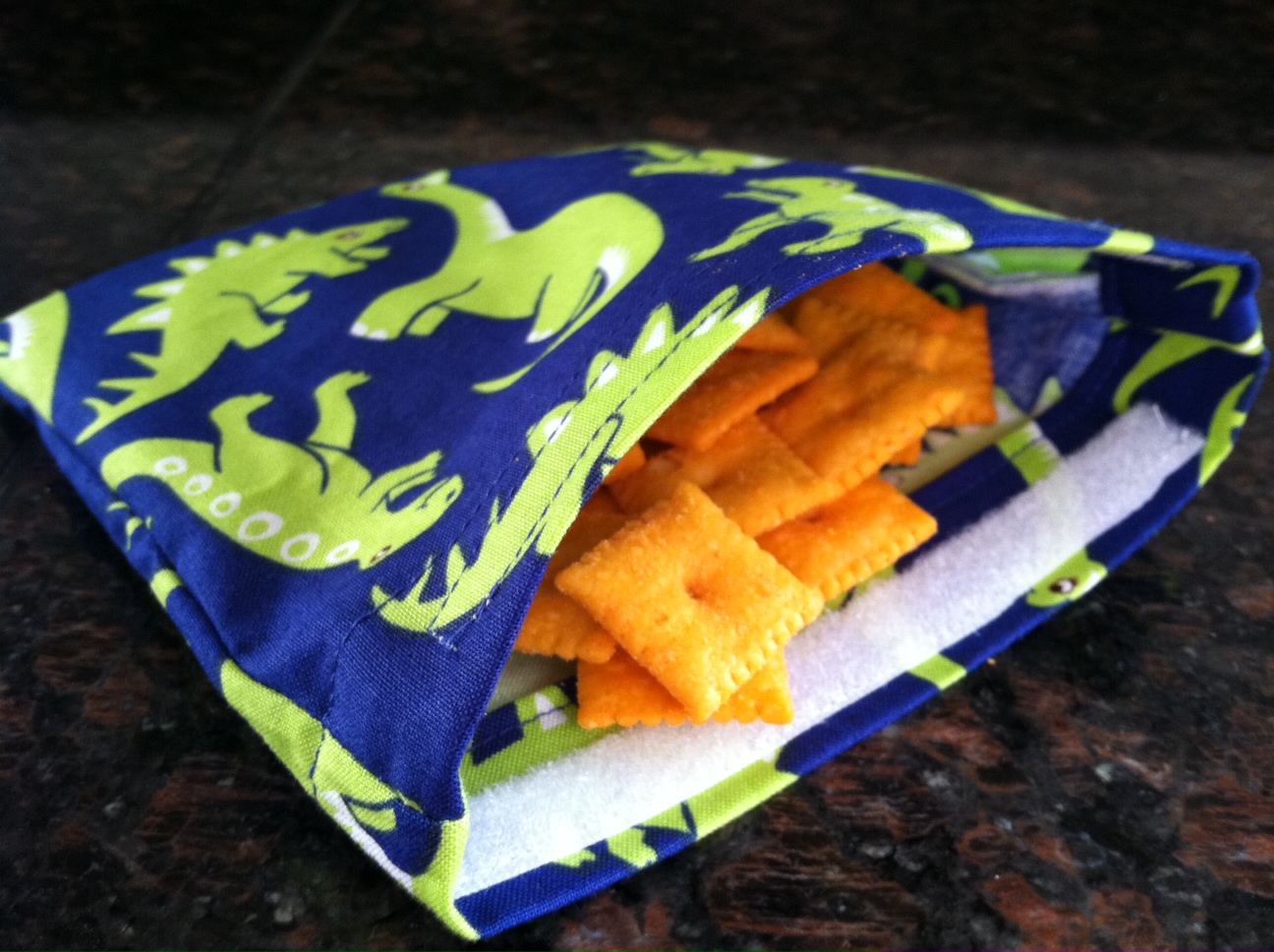 bubby's handmade. Snack Pouches with French Seams