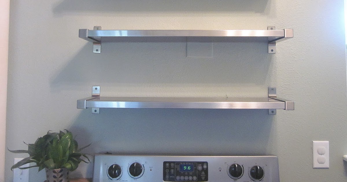 Freckles Ikea Insanity Kitchen Shelves