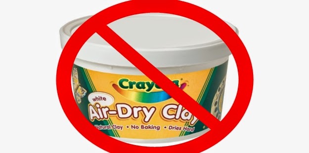 white crayola air dry clay unlimited neutral field