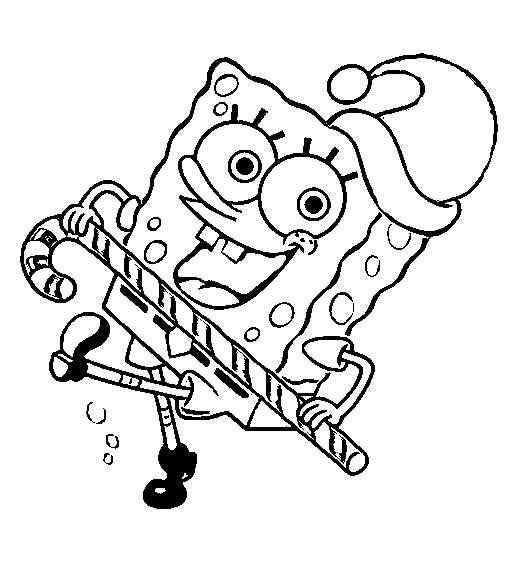 transmissionpress: SPongebob Candy Dance Coloring Pages