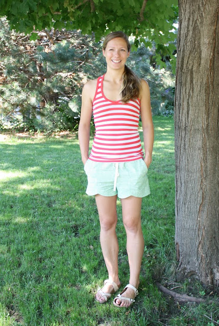 Shorts on the Line - FREE PATTERN!