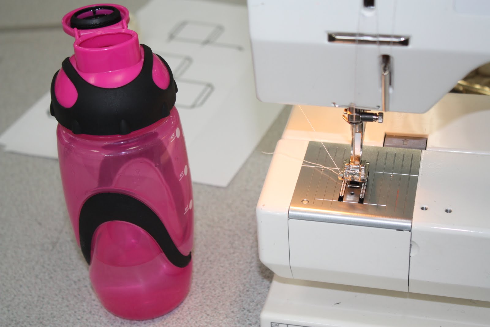 Health and Safety Water by sewing machines