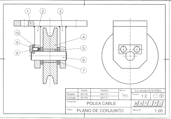 metrologia: trazado e interpretacion de planos