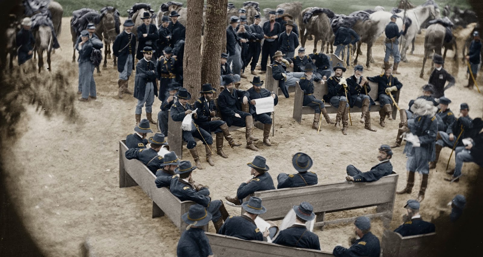 Mellem himmel og jord Massaponax Church 21. Maj 1864.