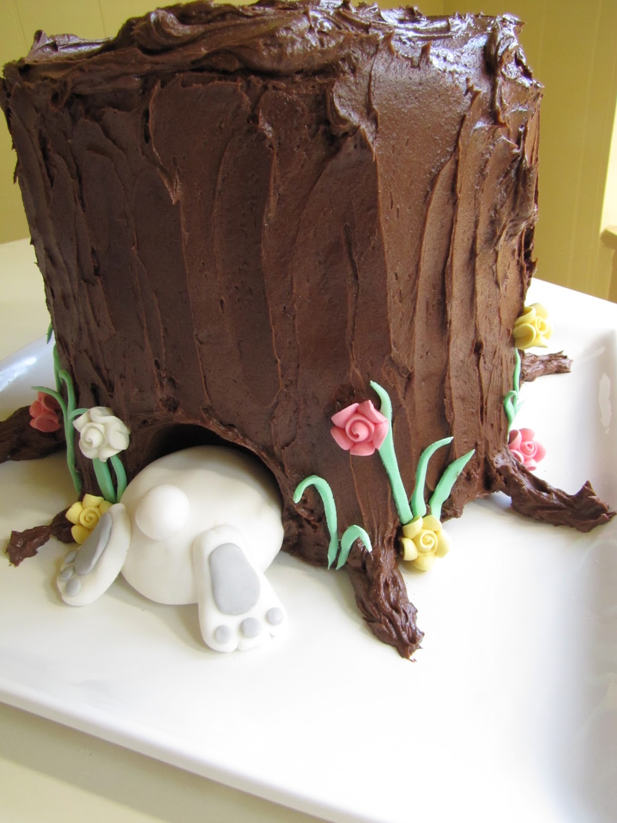 my button cake chocolate buttermilk easter cake