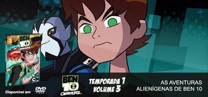  DVD: Warner lança novo volume de 'Ben 10 Omniverse