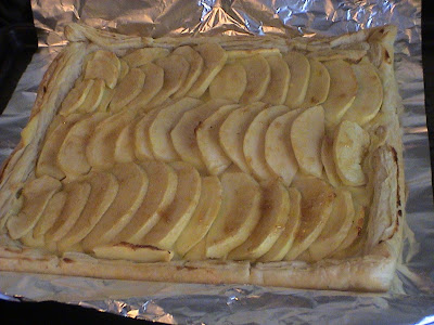 Tarta De Manzana Con Hojaldre Y Crema