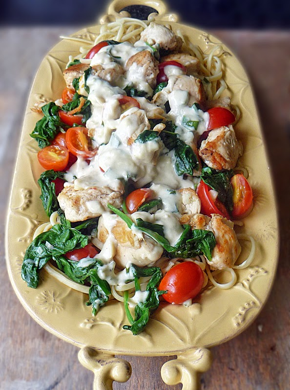 Chicken Florentine Pasta Recipe Life Tastes Good
