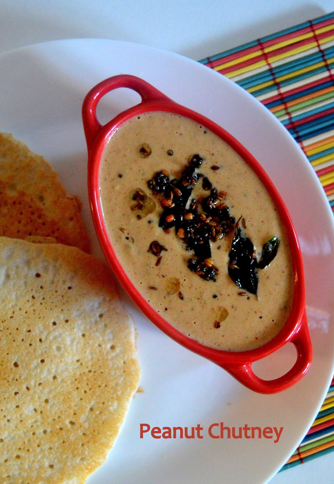 Pavi's Platter Peanut Chutney