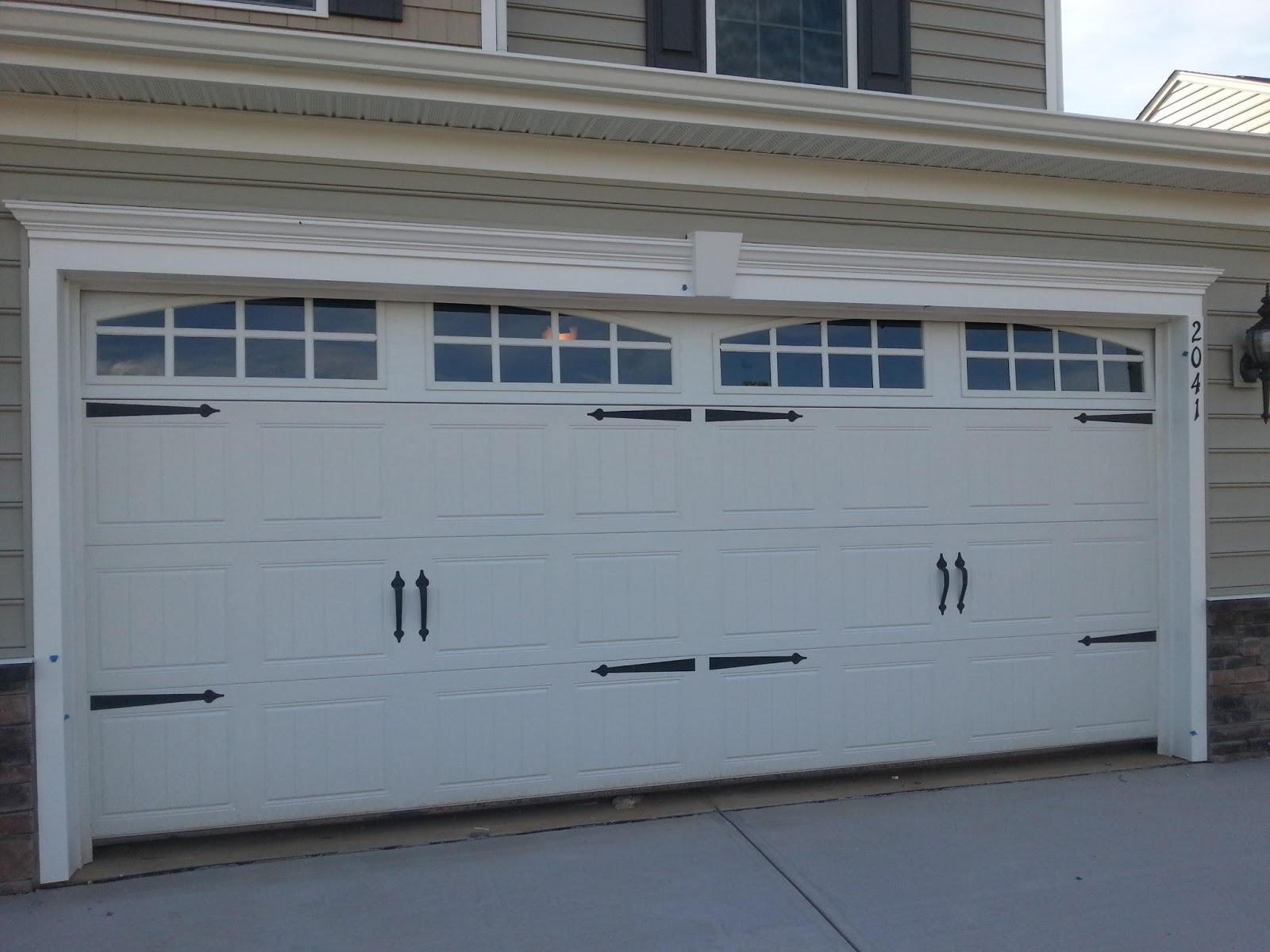 1200 #466C85 Rome In Rosemont: And The Garage Door Makes Everything Whole picture/photo Everything Garage Doors 37291600