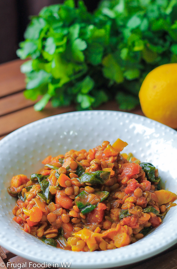 Flavorful Low Fat Moroccan Lentil Soup | Foodie in WV