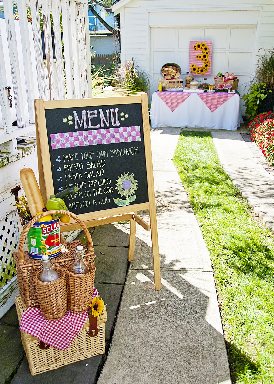 a. party style picnic party