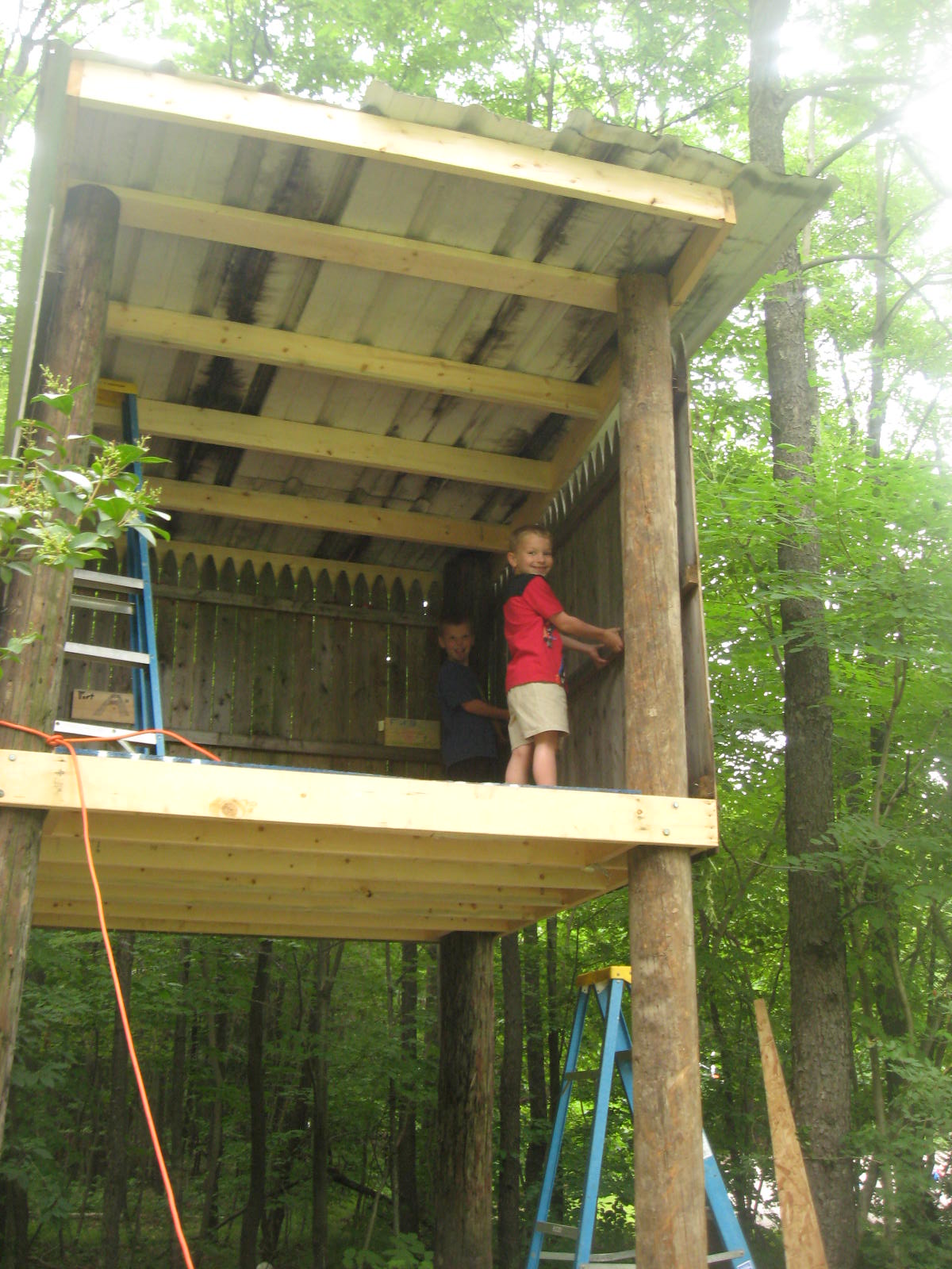 Boys Clubhouse Plans