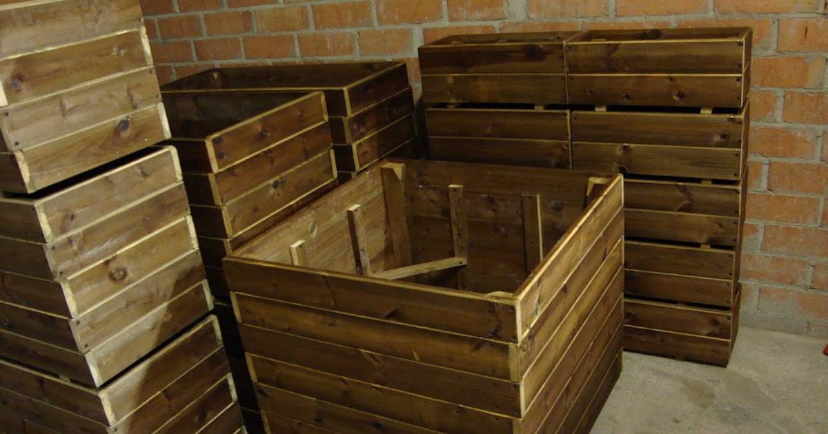 JARDINERAS DE MADERA