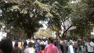 Crowd at Chitra Santhe
