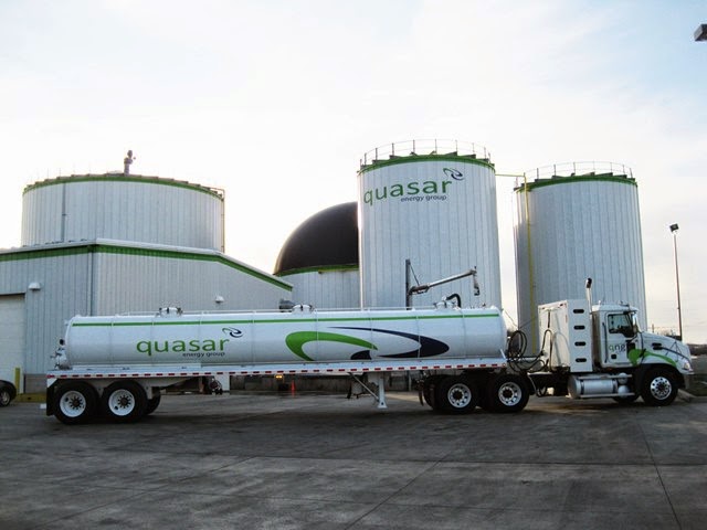 The quasar biodigestion facility in Columbus, Ohio