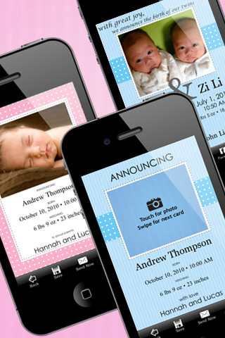 birth announcement creator