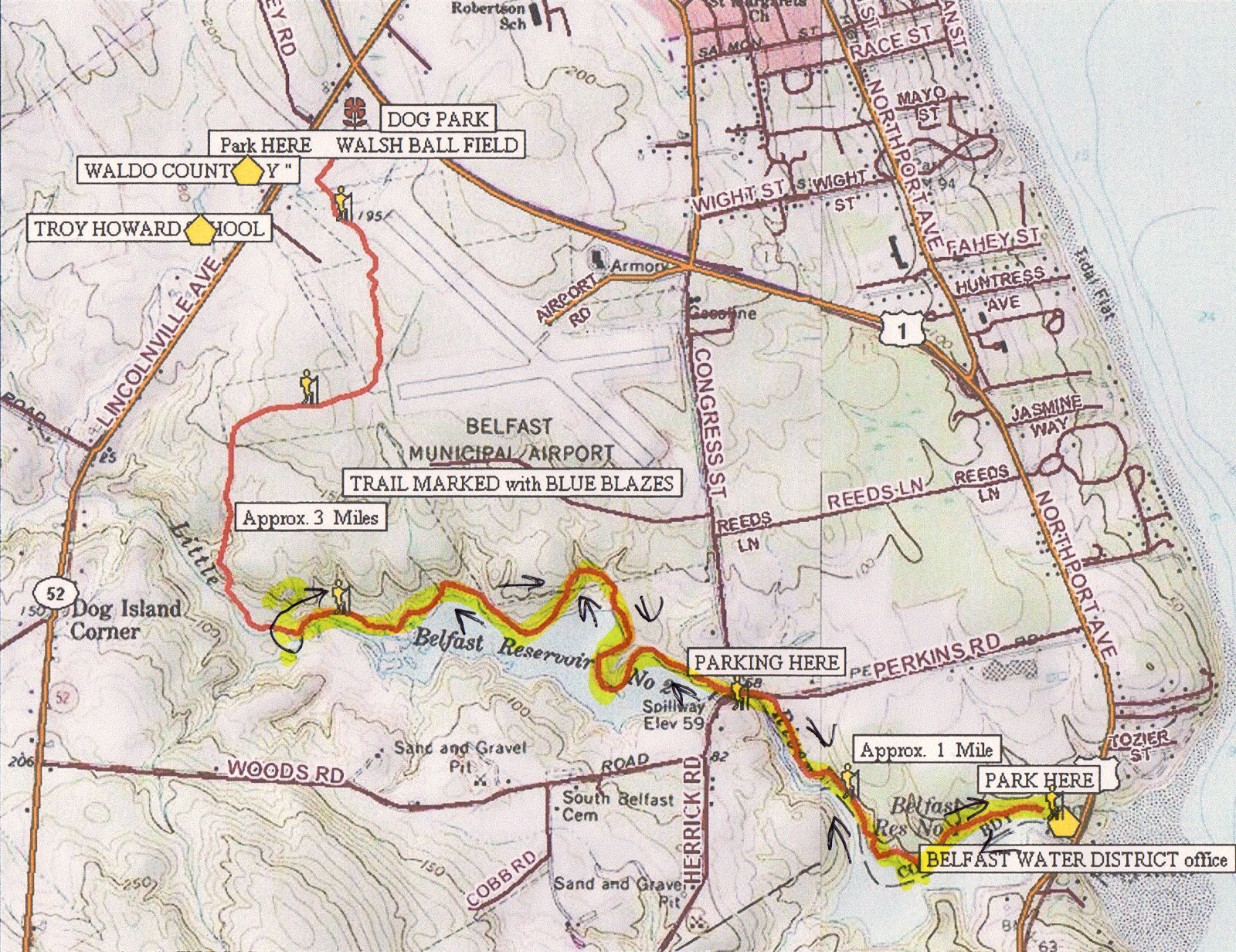 Hiking in Maine with Kelley 11/11/12 Little River Trail