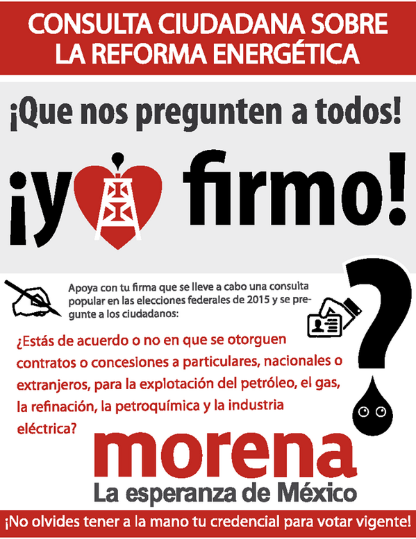 ¡Yo firmo!