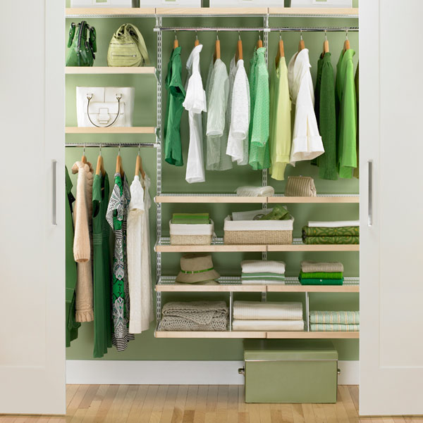Small Walk-In Closet Organization Ideas Small Walk-In Closet Organization Ideas