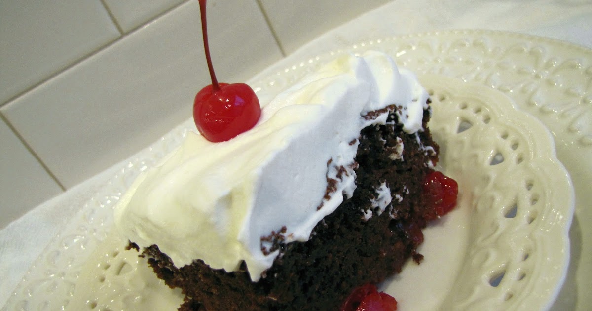 Chocolate Cake Mix Cherry Pie Filling Marshmallows Chocolate Cake Mix Cherry Pie Filling Marshmallows