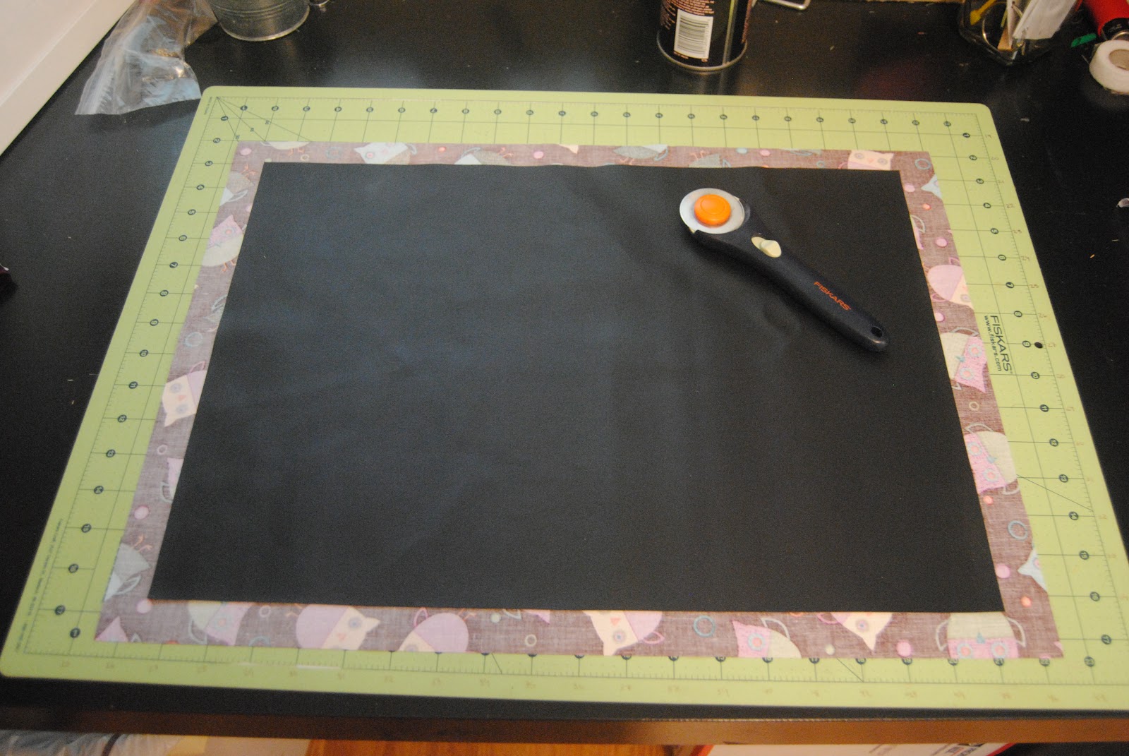 SIGnature Creations Chalkboard Placemat Tutorial