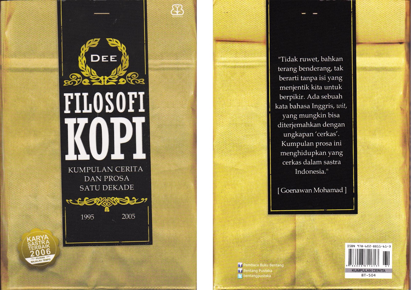 CERPEN FILOSOFI KOPI EBOOK (Pdf Plus.)