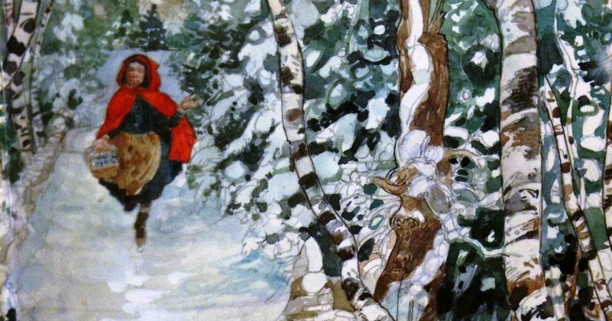 Сказочные Иллюстрации Jerry Pinkney Красная Шапочка*