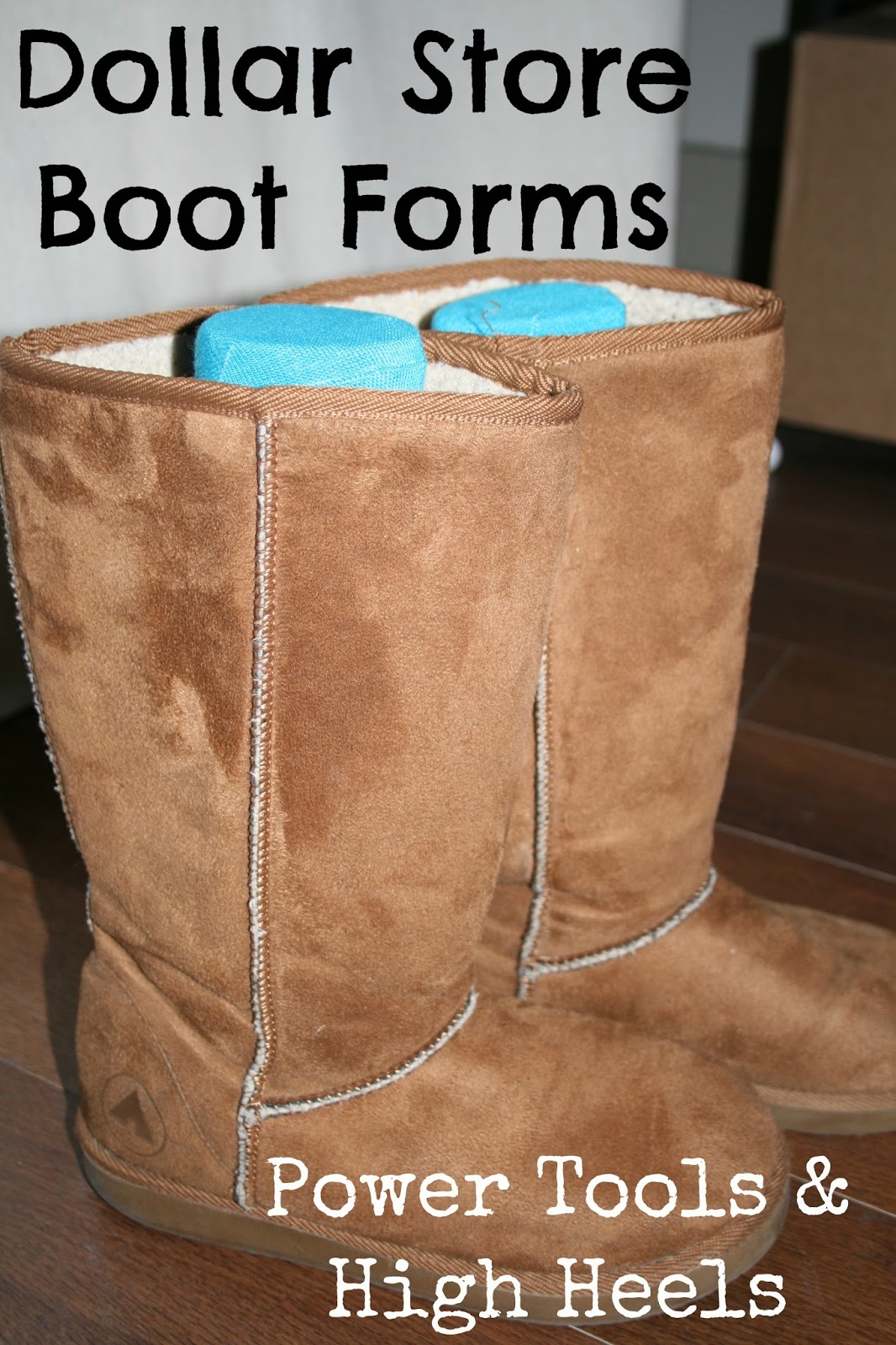 Power Tools and High Heels Dollar StoreBoot Forms