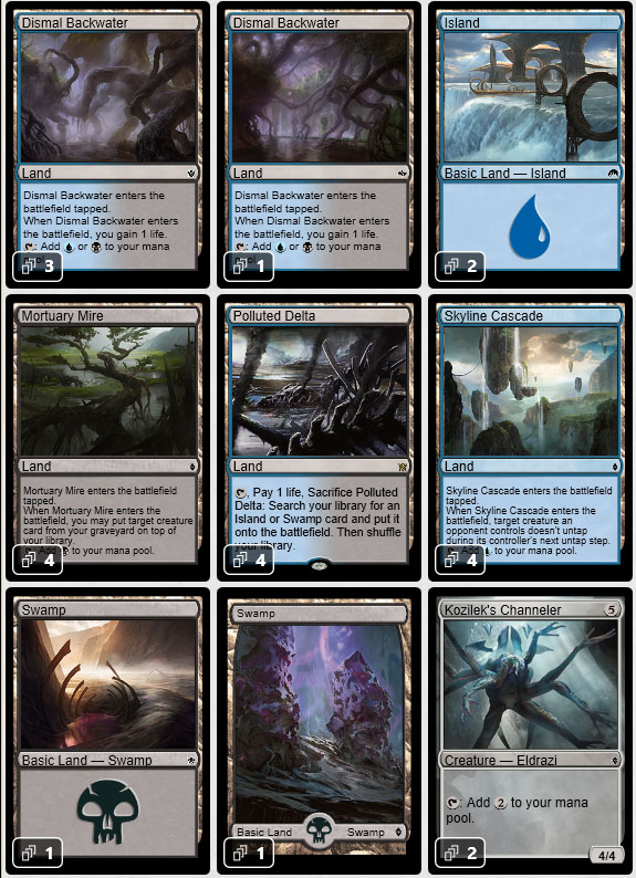 magic the gathering adventures standard blue black baby eldrazi blue black flyers modern magic the gathering