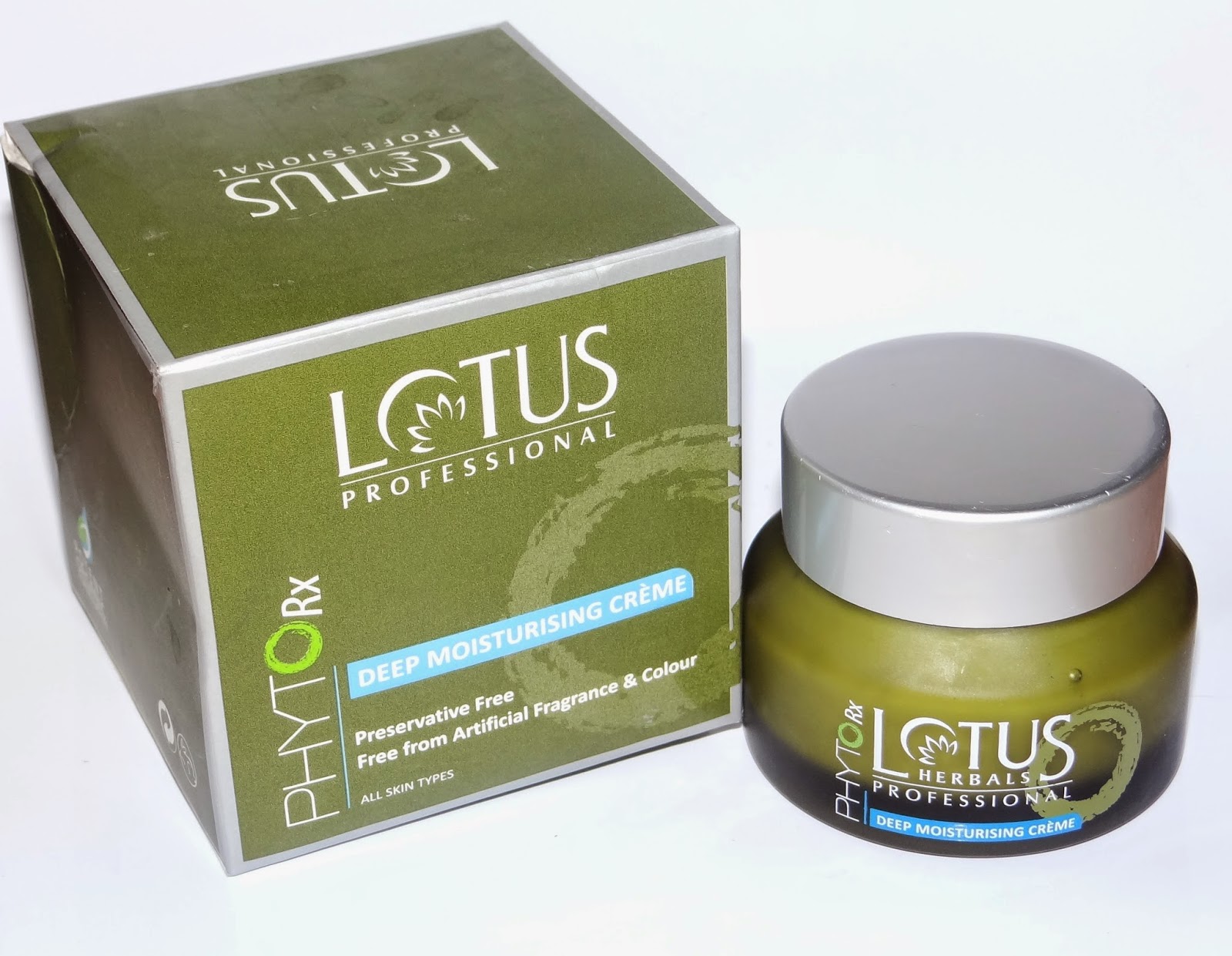 Lotus Herbals Professional PhytoRx Deep Moisturising Creme Review