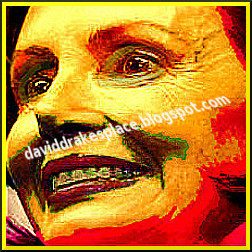 Scary Pelosi; mask suitable for Halloween