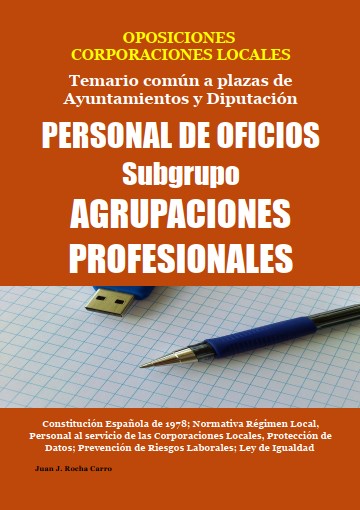 Libro temario oposiciones a Ayuntamientos PERSONAL DE OFICIOS