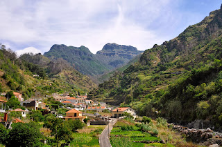 Madeira. Дорога на Sao Vicente.