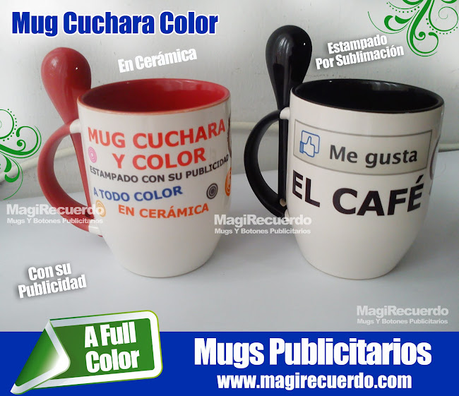 MUG CUCHARA COLOR