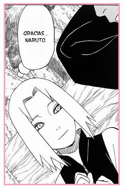 Sakura siempre agradecida con Naruto