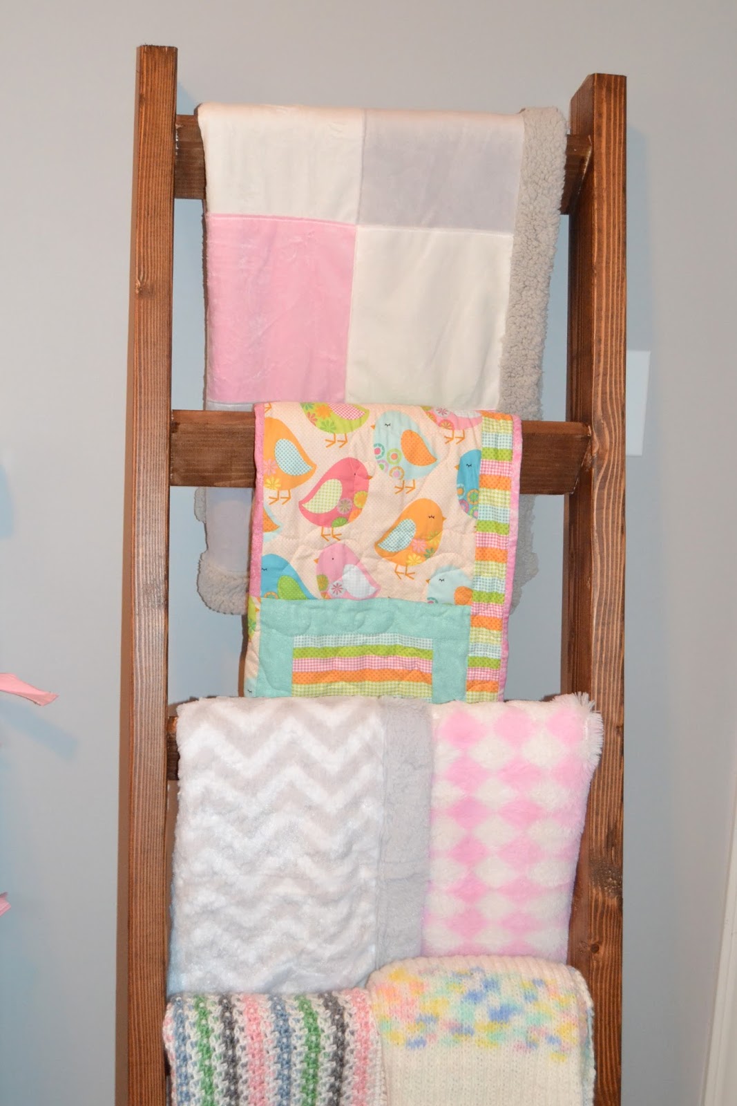 The Sweetest Nest DIY blanket ladder + nursery peek