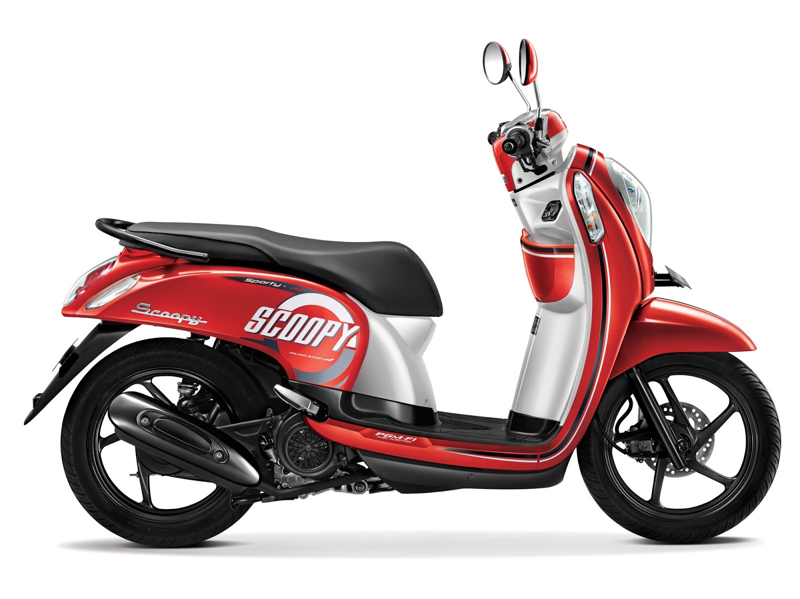 Foto Modifikasi Motor Scoopy FI 2015 Terbaru Sukaon