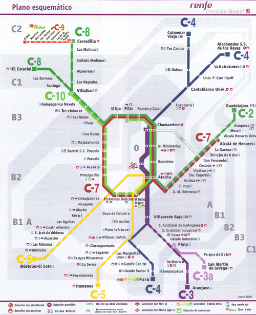 HORARIOS CERCANIAS MADRID horarios cercanias madrid: