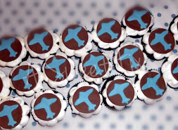 Airplane Cupcakes for Baby Shower