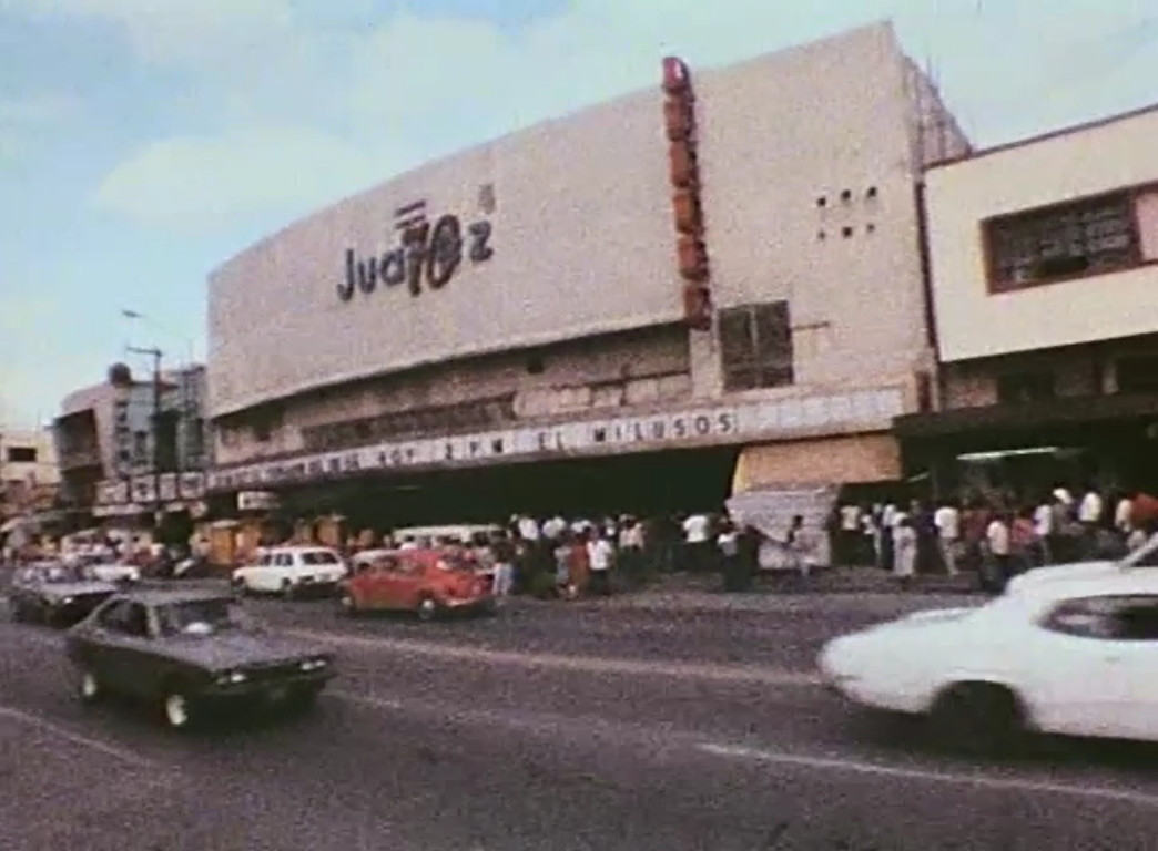 Monterrey, México La calle Juárez en 1983
