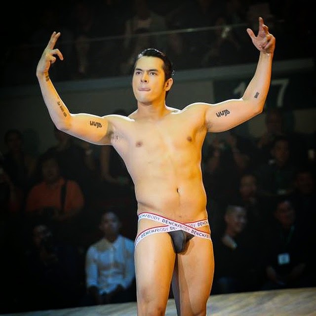 Jake Cuenca Bench: The Naked Truth Denim and Underwear Show