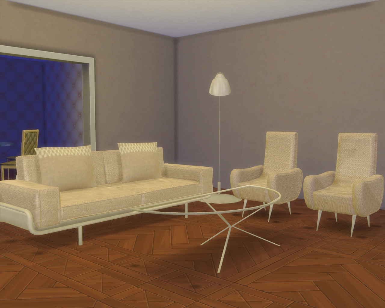 Sims 4 CC's The Best Living Room Set by TheSimsLover