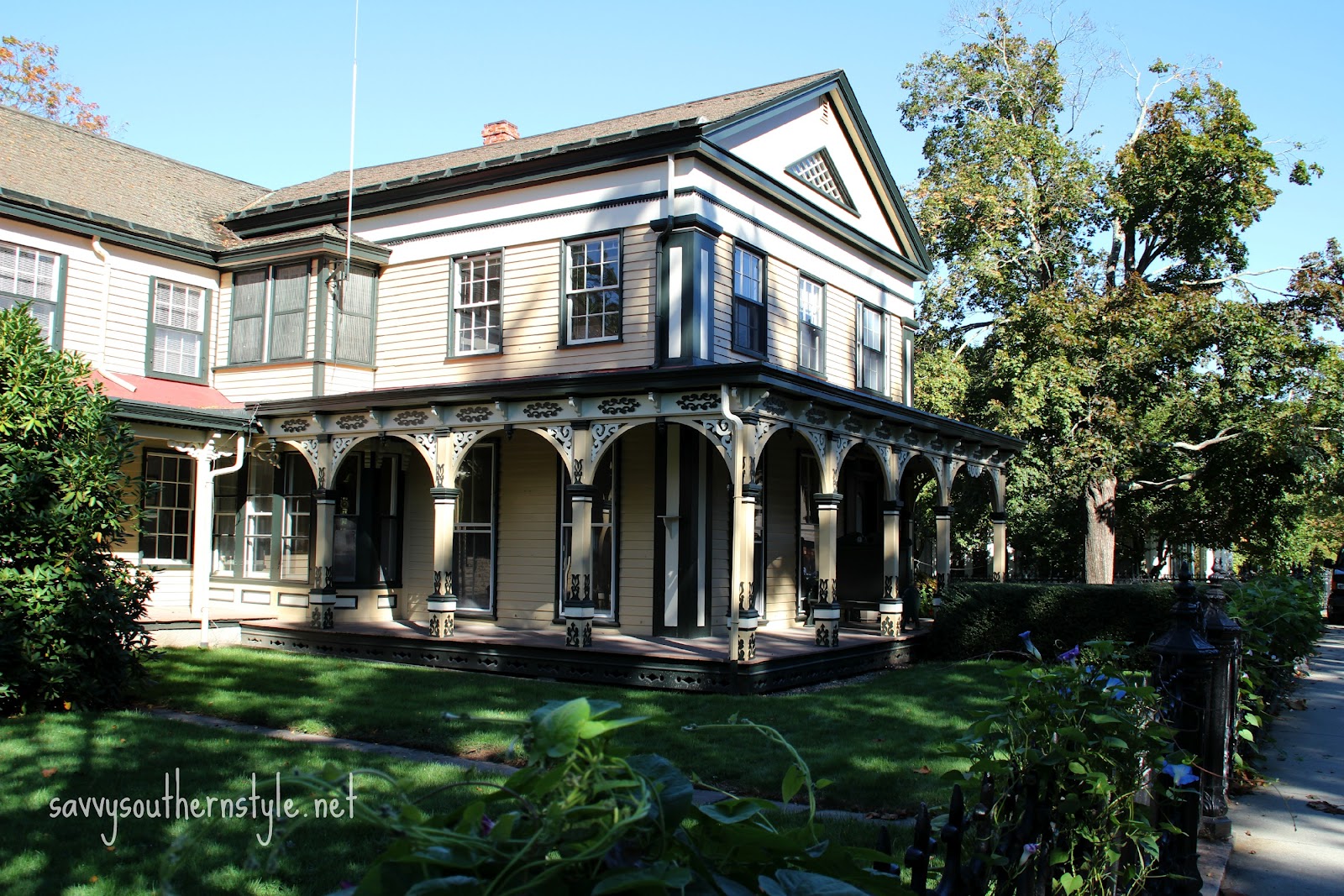 Savvy Southern Style Architecture of Beautiful Mystic, Ct.
