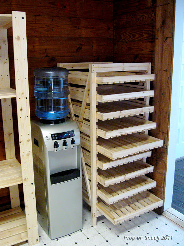 Two Men and a Little Farm ORCHARD RACK BUILT AND IN PLACE