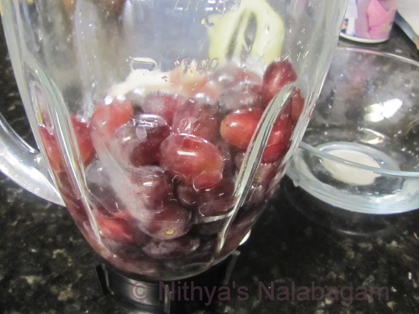 Red Grapes Juice Nithya's Nalabagam