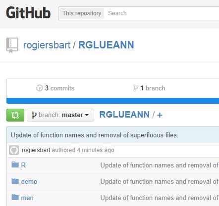 RGLUEANN package available on GitHub
