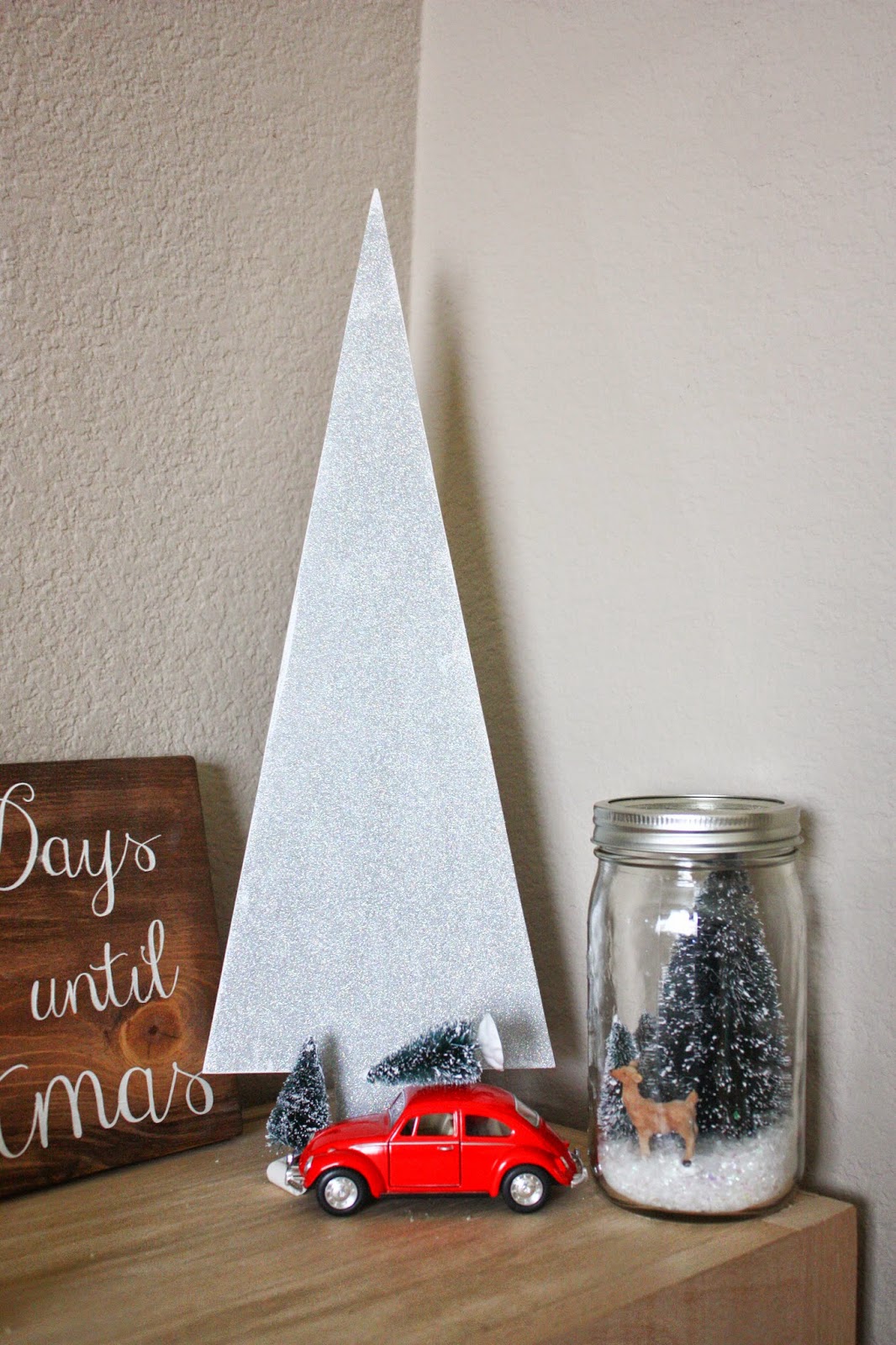 Splendid Design Glitter Wood Tree