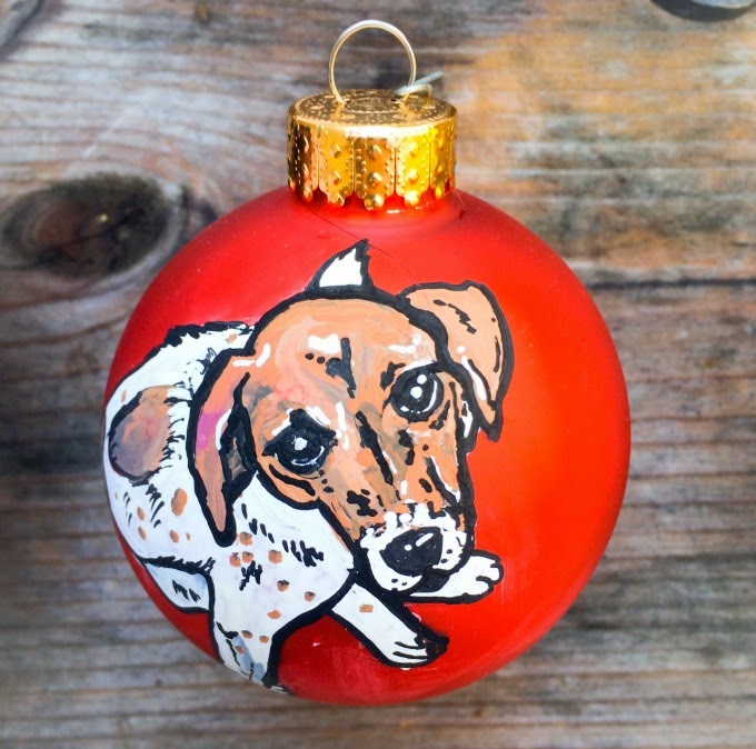 Custom Dog Ornament 