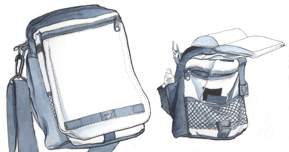 Product Review Field Easel Art Bag Urban Sketchers